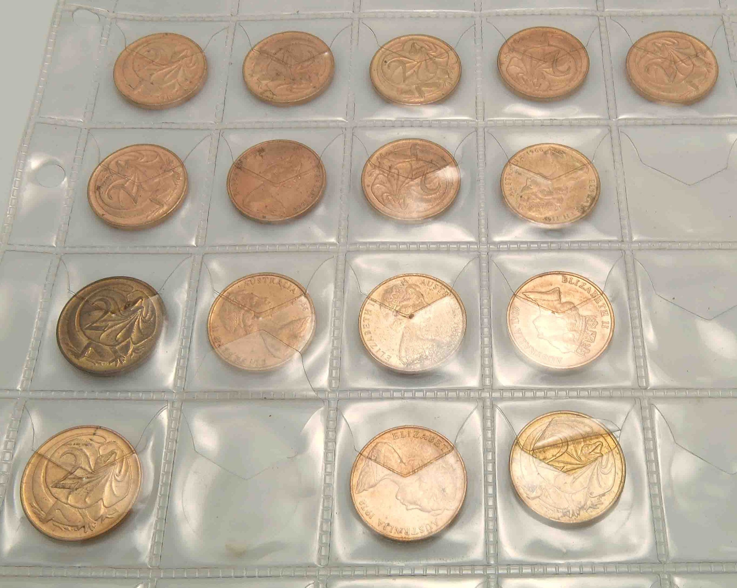 Coin Collection in 4 Page Album Lot 1031452 ALLBIDS Coin Collection in 4 Page Album Lot 1031452 ALLBIDS