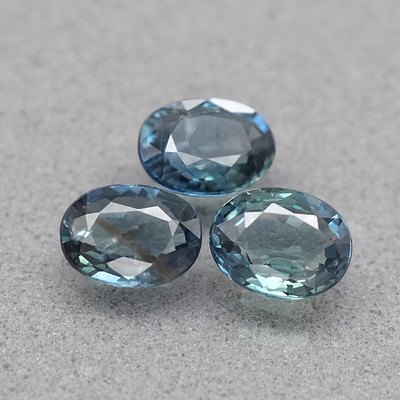 Natural Sapphires (x3)