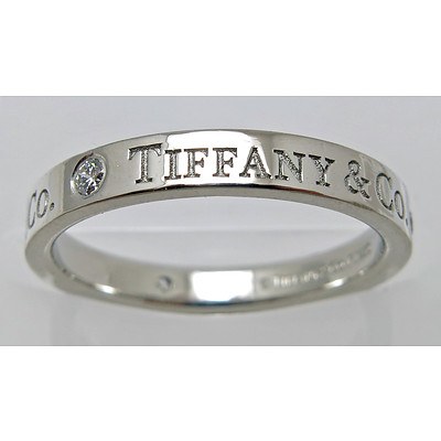 Tiffany Platinum Diamond Ring