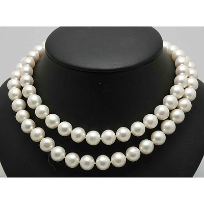 Double Length South Sea Cultured Pearl Necklace