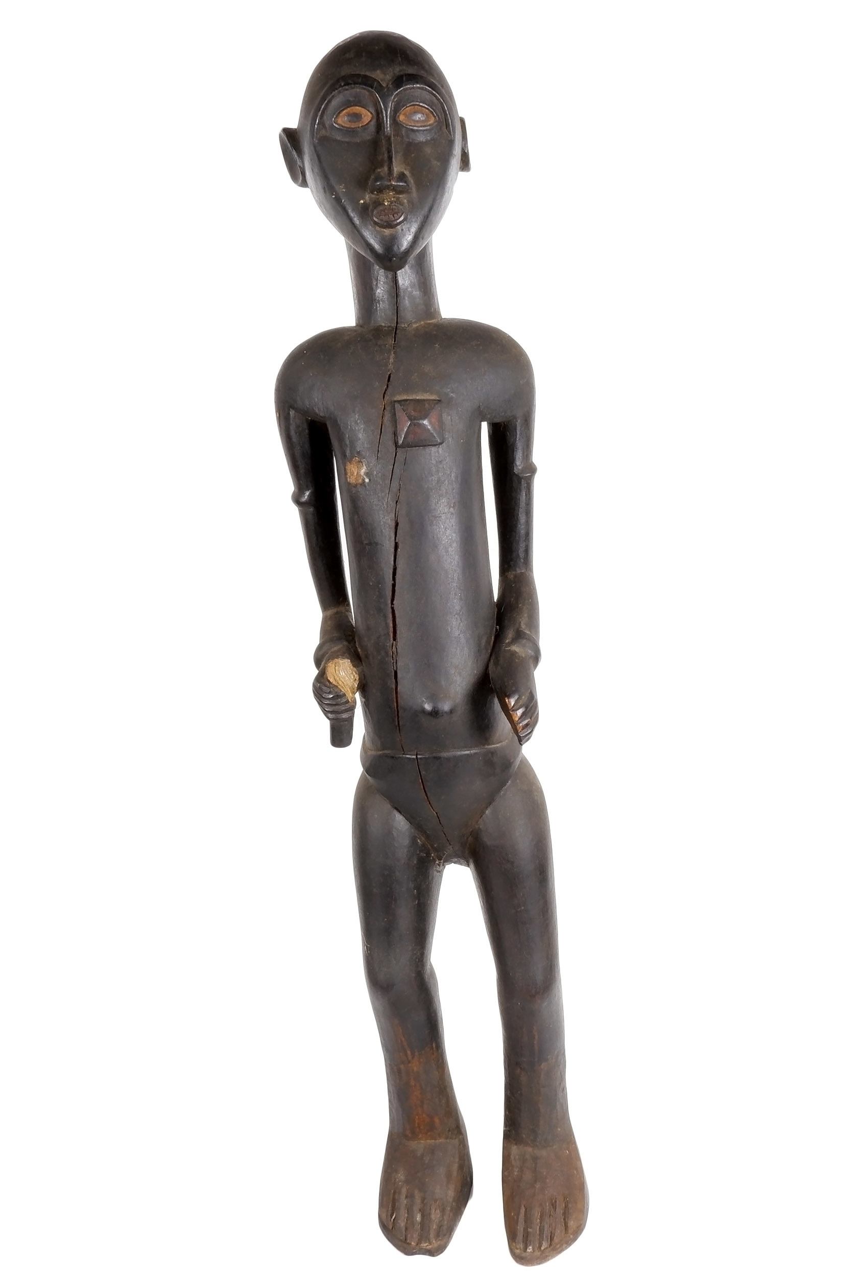 'African Standing Figure, Mali or Ivory Coast 20th Century'