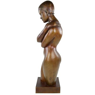 Guy Boyd (1923-1988) Swimmer with Arms Surrounding, Bronze Edition 3/9