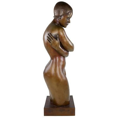 Guy Boyd (1923-1988) Swimmer with Arms Surrounding, Bronze Edition 3/9