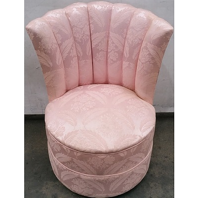 Cushioned Backed Parlour Chair