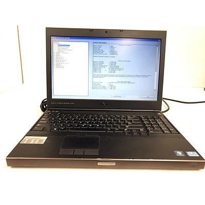 Dell Precision M4700 15.4 Inch Widescreen Core i7 -2840QM Mobile 2.8GHz Laptop