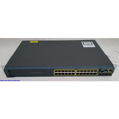 Cisco Catalyst 2960-S Series 24-Port Gigabit Managed Switch