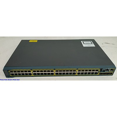 Cisco Catalyst 2960-S Series 48-Port Gigabit Managed Switch