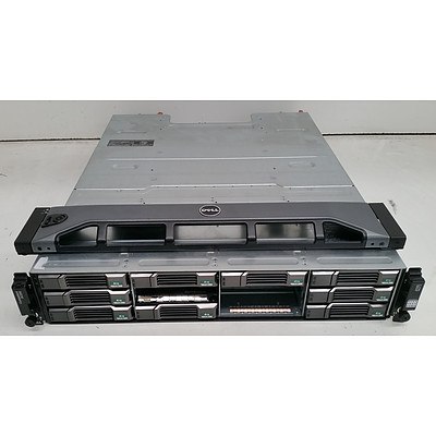 Dell Compellent SC200 12 Bay SAS Hard Drive Array w/ 36TB of Total Storage