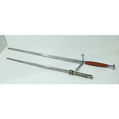 Two Display Swords