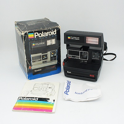 Polaroid LMS Sun 600 Camera