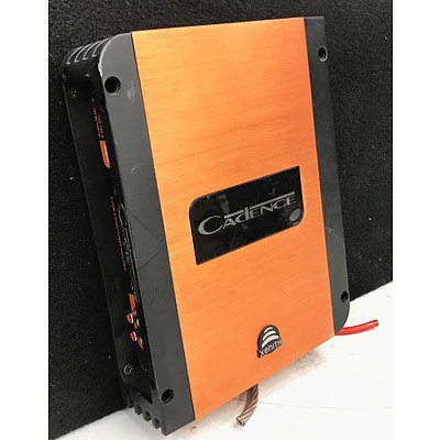 Cadence US1812D 12 inch Competition Series Subwoofer Enclosure with Xenith XA 125.2 Power Amplifier