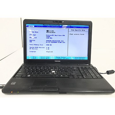 Toshiba Satellite C660 15.4 Inch Widescreen Core 2 Duo Mobile T3500 2.1GHz Laptop