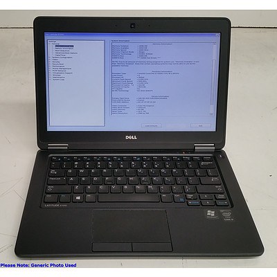 Dell Latitude E7250 12.5-Inch Core i5 (5200U) 2.20GHz Laptop