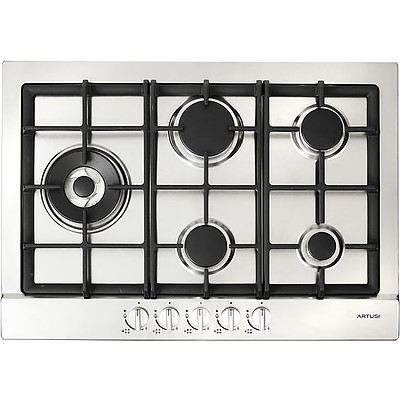 Artusi AGH70XFFD 70cm Stainless Steel Gas Cooktop - RRP Over $600 - Brand New