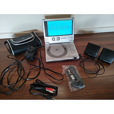 Voxson portable DVD player with Sony Speakers