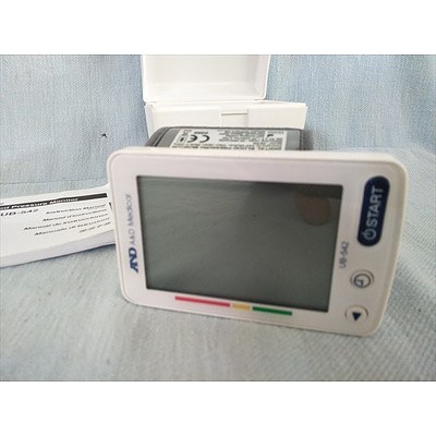 A&D Medical wrist digital blood pressure monitor (model UB-542)