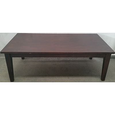 Stained Pine Coffee Table