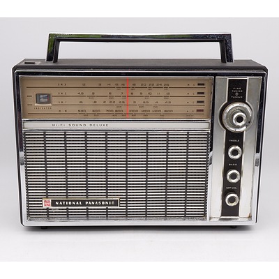 National Panasonic Model R-100B Portable Radio