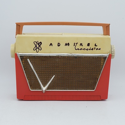 Admiral Transistor Portable Radio