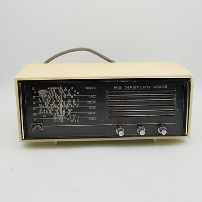 His Master's Voice Model 68-55 Valve Radio