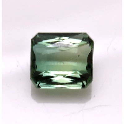 Facetted Natural Green Tourmaline