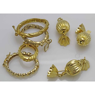 Gold-plated Pearl Clasps & Shorteners