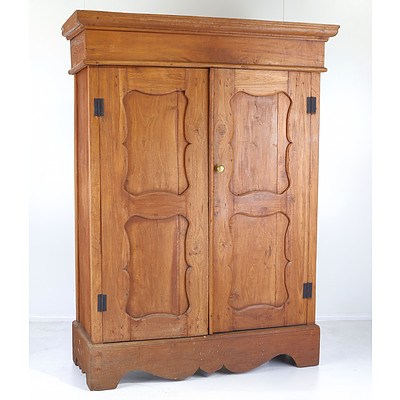 Large European Style Armoire Late 20th Century