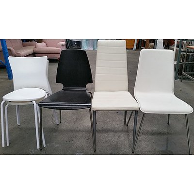 Contemporary Occasional Chairs - Lot of Five