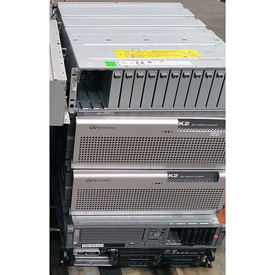 Bulk Lot of Assorted IT Equipment - Servers, Media Clients and Storage Arrays