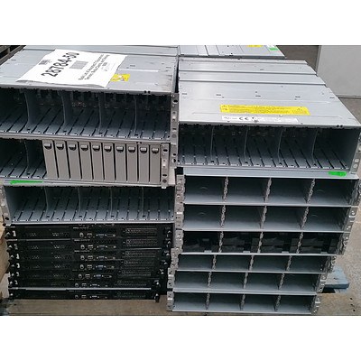 Bulk Lot of Assorted IT Equipment - Servers, Media Clients and Storage Arrays
