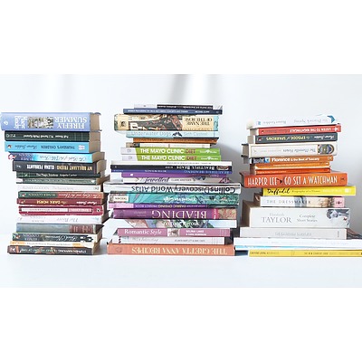 Large Assorted Lot of Books Including Cook Books, Dogs and More