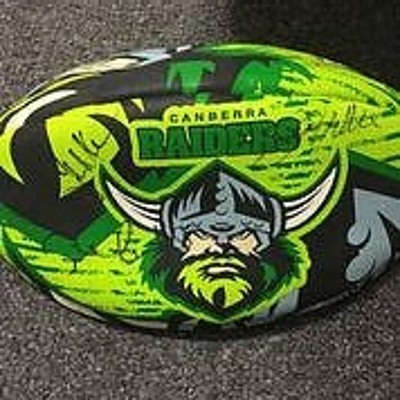 Signed Canberra Raiders Ball