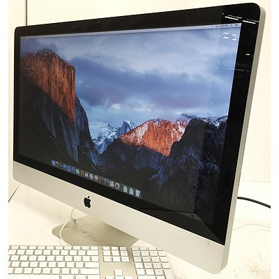 Apple iMac A1312 27 Inch Widescreen Core i5 -3770 3.4GHz