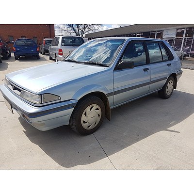 5/1990 Nissan Pulsar GX 5d Hatchback - Lot 1036358 | CARBIDS