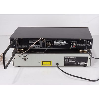 Denon TU-260 Precision Audio Component/ AM-FM Stereo Tuner and NAD compact disc player 5420