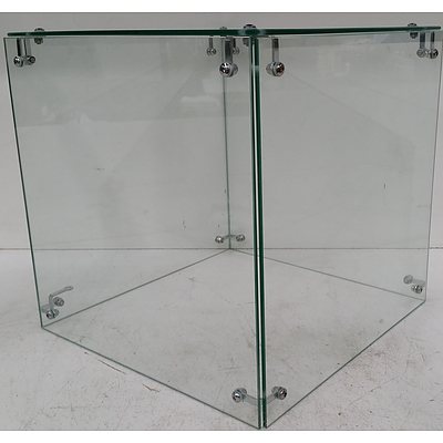 Display Plinth Glass Cases - Lot of Five