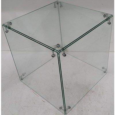Display Plinth Glass Cases - Lot of Five