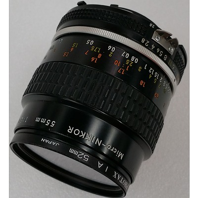 Micro-Nikkor 55mm Fixed Lens