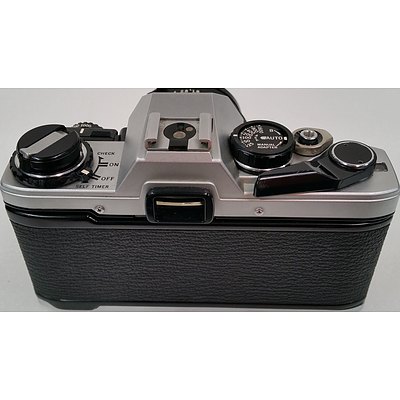 Olympus OM10 35mm Camera With 50mm Fixed Lens
