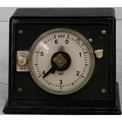 Vintage Bakelite Electric Darkroom Timer