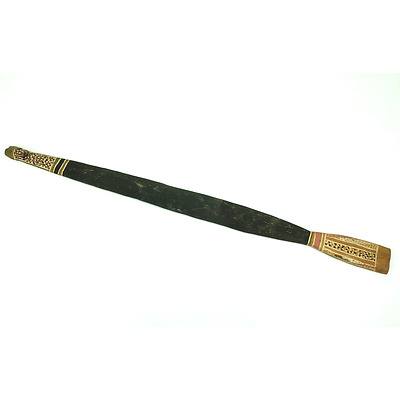 Aboriginal Spear Thrower Circa 1970