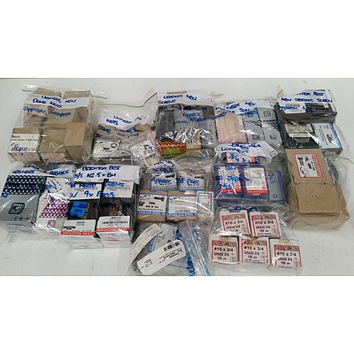 Large Selection of Screws, Nuts, Bolts and Washers - New