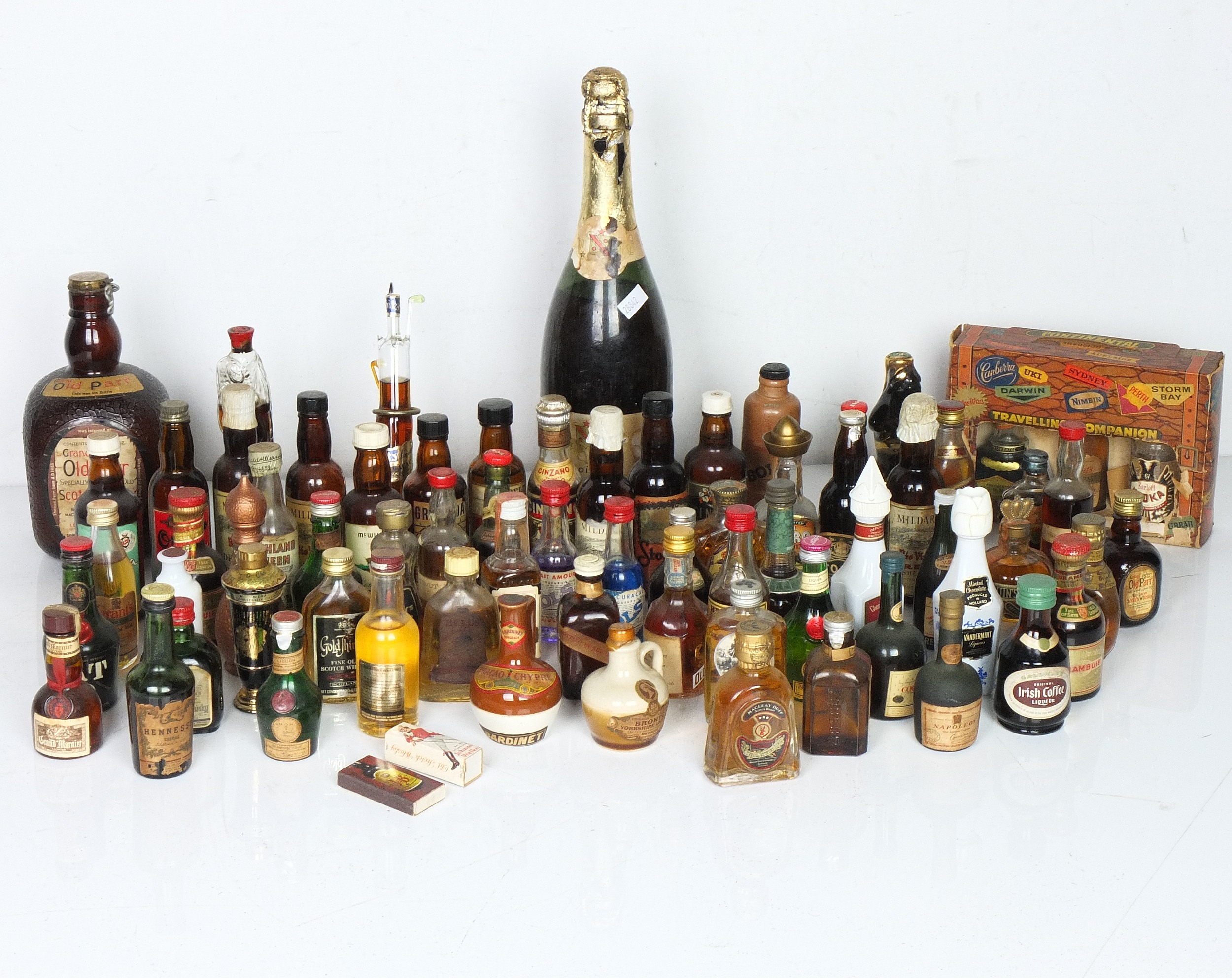 Large Group of Mini Alcohol Bottles Lot 1050434 ALLBIDS