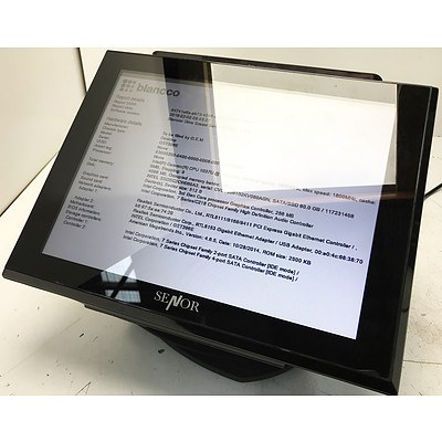 Senor CSPOS 350 Touch Screen 15 Inch Point of Sales Terminals - Lot of 5