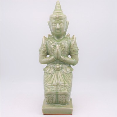 Thai Celadon Bodhisattva