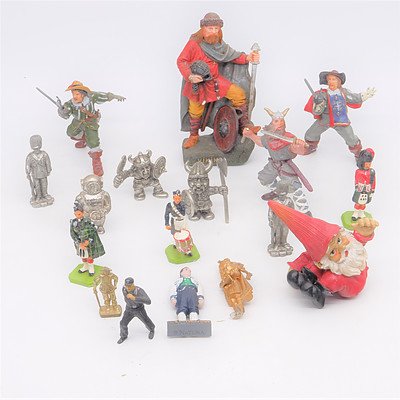Group of Action Figures Including Natura, Lineol, Sundowner and More