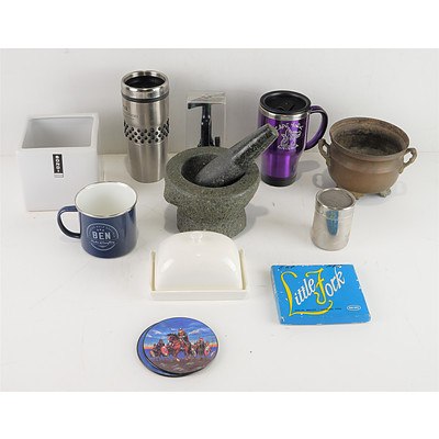 Group of Various Kitchenware Including Maxwell & Williams, Tommy Larsen, Krups and More