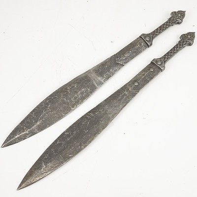 Two Modern Medieval Style Swords