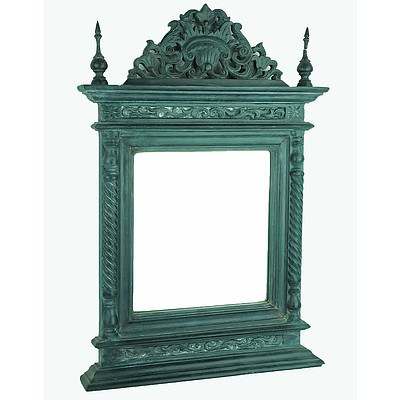 Painted Pine Classical Style Mirror