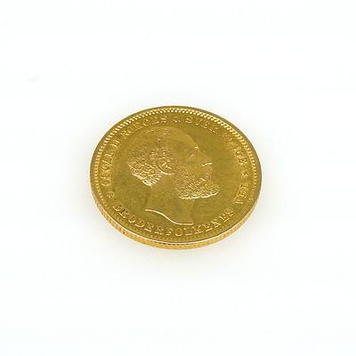 Norwegian 20 Kroner 1874 Gold Coin